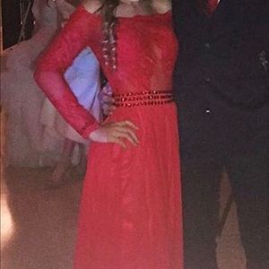 Red Prom Gown